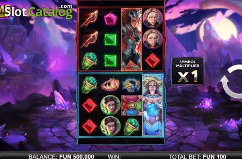 Οθόνη3. Gems Infinity Reels Κουλοχέρης
