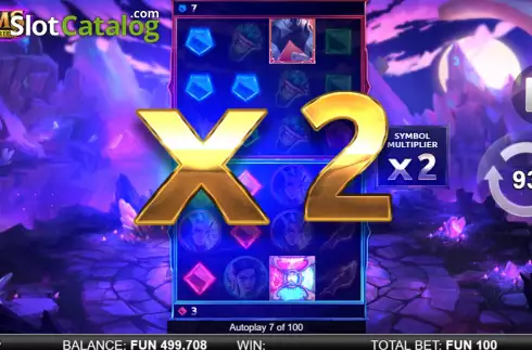 Οθόνη5. Gems Infinity Reels Κουλοχέρης