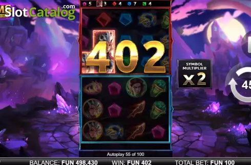 Οθόνη6. Gems Infinity Reels Κουλοχέρης