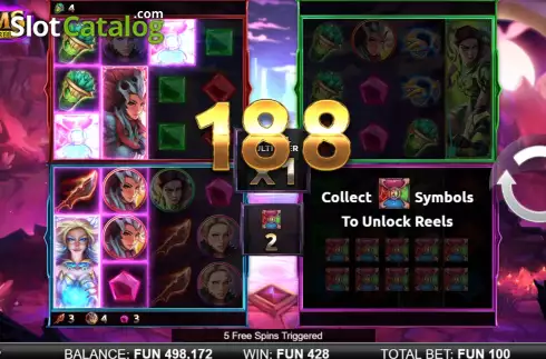 Οθόνη8. Gems Infinity Reels Κουλοχέρης