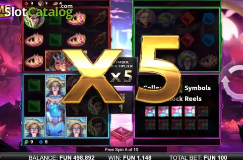 Οθόνη9. Gems Infinity Reels Κουλοχέρης