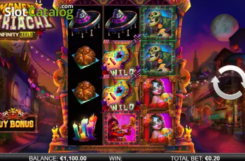 Οθόνη3. Money Mariachi Infinity Reels Κουλοχέρης 