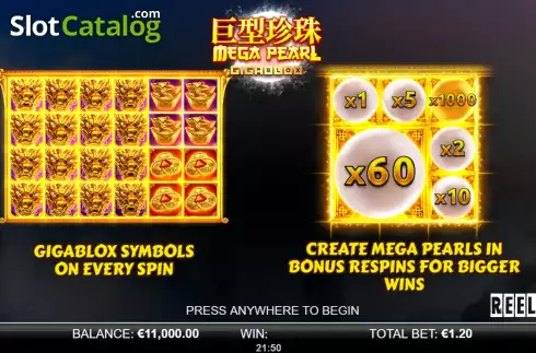 Οθόνη2. Megapearl Gigablox Κουλοχέρης