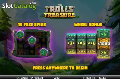 Οθόνη2. The Trolls' Treasure Κουλοχέρης