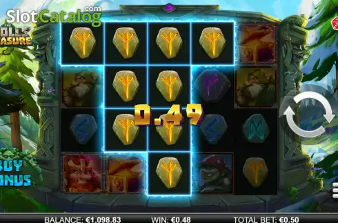 Οθόνη5. The Trolls' Treasure Κουλοχέρης