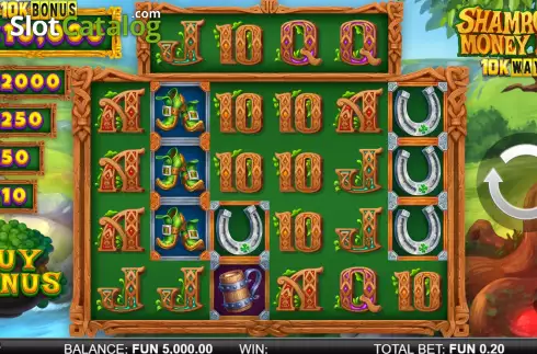 Οθόνη3. Shamrock Money Pot 10K Ways Κουλοχέρης
