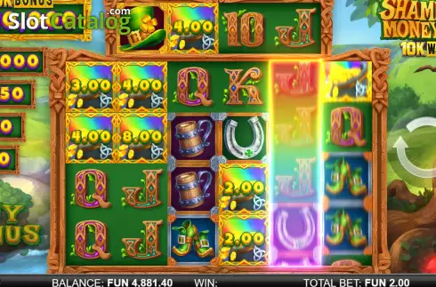 Οθόνη6. Shamrock Money Pot 10K Ways Κουλοχέρης