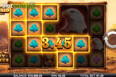 Οθόνη4. Big Bucks Buffalo Gigablox Κουλοχέρης