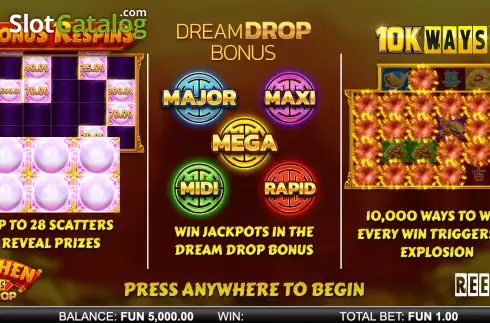 Οθόνη2. Tsai Shen 10K Ways Dream Drop Κουλοχέρης