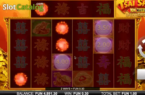 Οθόνη5. Tsai Shen 10K Ways Dream Drop Κουλοχέρης