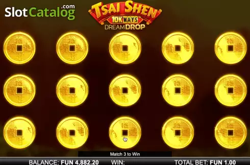 Οθόνη7. Tsai Shen 10K Ways Dream Drop Κουλοχέρης
