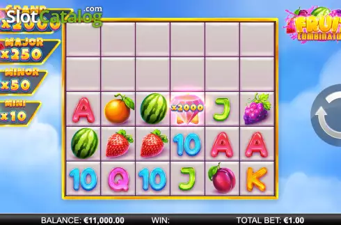 Οθόνη3. Fruit Combinator Κουλοχέρης