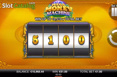 Οθόνη7. Mega Money Machine Κουλοχέρης