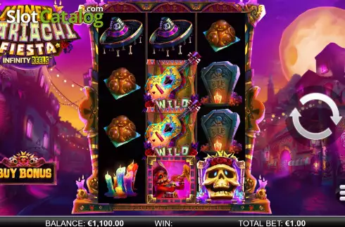 Οθόνη3. Money Mariachi Fiesta Infinity Reels Κουλοχέρης