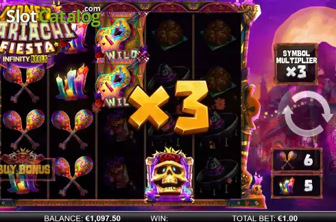 Οθόνη4. Money Mariachi Fiesta Infinity Reels Κουλοχέρης