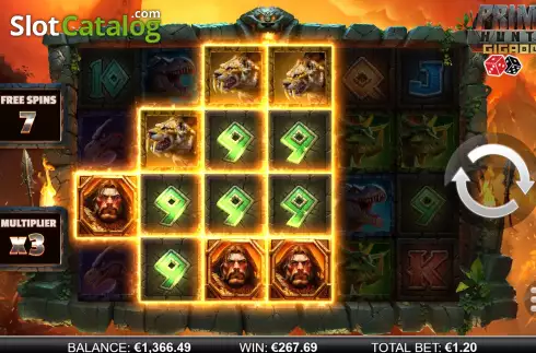 Οθόνη8. Primal Hunter Gigablox Κουλοχέρης