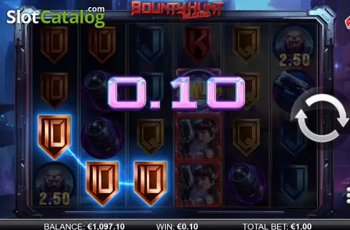 Οθόνη4. Bounty Hunt Reloaded Κουλοχέρης 