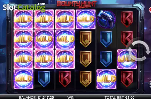 Οθόνη5. Bounty Hunt Reloaded Κουλοχέρης 
