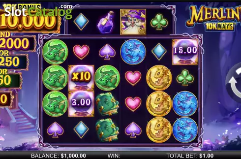 Οθόνη2. Merlin’s 10K Ways Κουλοχέρης