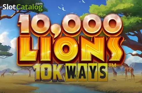 10,000 Lions 10K Ways Λογότυπο 10,000 Lions 10K Ways Λογότυπο