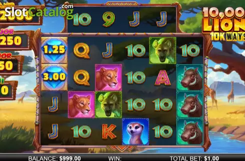 Οθόνη2. 10,000 Lions 10K Ways Κουλοχέρης