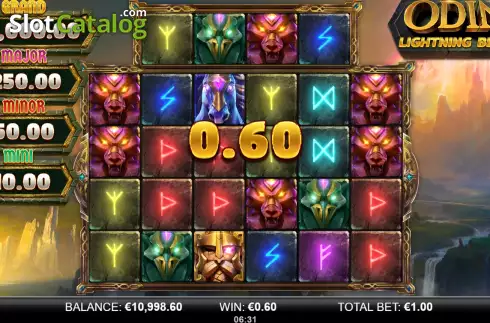 Οθόνη3. Odin Lightning Blitz Κουλοχέρης