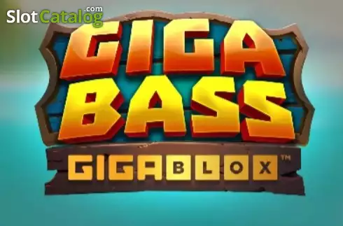 Giga Bass Gigablox Λογότυπο Giga Bass Gigablox Λογότυπο