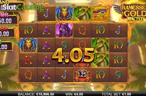 Οθόνη3. Ramsesses Gold 10K Ways Κουλοχέρης