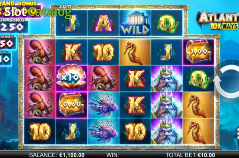Οθόνη2. Atlantis 10K Ways Κουλοχέρης 