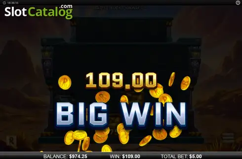 Οθόνη3. Battle Bucks 10K Ways Κουλοχέρης