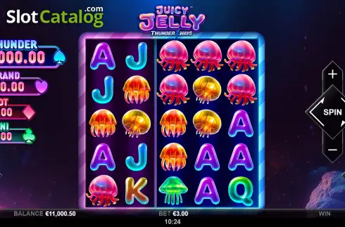 Οθόνη2. Juicy Jelly Thunder Ways Κουλοχέρης 