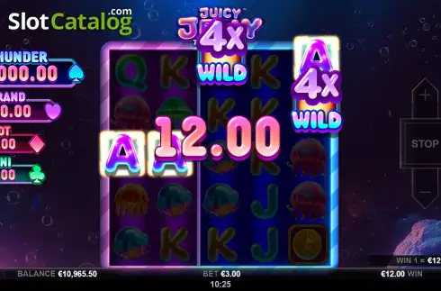 Οθόνη3. Juicy Jelly Thunder Ways Κουλοχέρης 