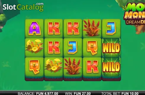 Οθόνη3. Mow Money Dream Drop Κουλοχέρης