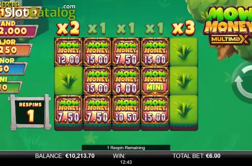 Οθόνη3. Mow Money MultiMax Κουλοχέρης 