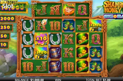 Οθόνη2. Shamrock Money Pot Big Bang Κουλοχέρης