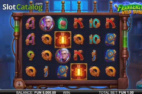 Οθόνη2. Frankenstein Wild Surge Κουλοχέρης