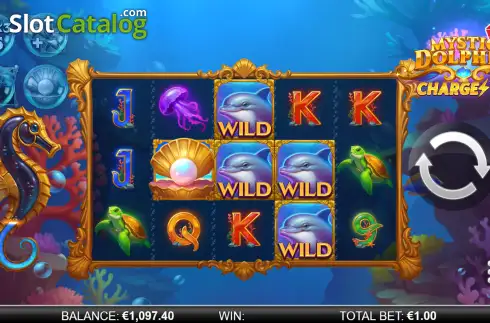 Οθόνη2. Mystic Dolphin Charge Up Κουλοχέρης 
