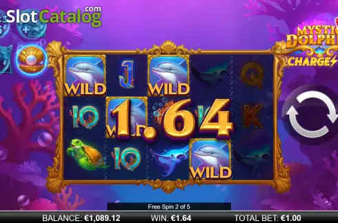 Οθόνη3. Mystic Dolphin Charge Up Κουλοχέρης 