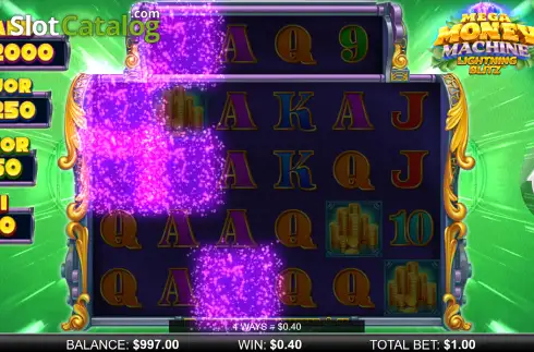 Οθόνη3. Mega Money Machine Lightning Blitz Κουλοχέρης