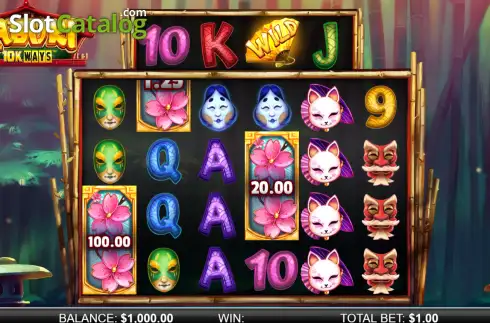 Οθόνη2. Kabuki 10k Ways Κουλοχέρης