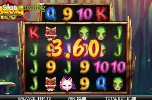 Οθόνη3. Kabuki 10k Ways Κουλοχέρης