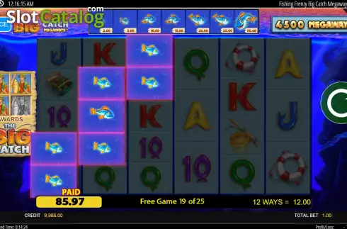 Οθόνη9. Fishin Frenzy The Big Catch Megaways Κουλοχέρης