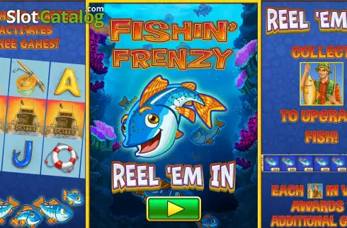 Οθόνη2. Fishin’ Frenzy Reel ’Em In Κουλοχέρης