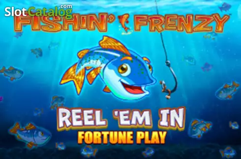Fishin' Frenzy Reel 'Em In Fortune Play Λογότυπο Fishin' Frenzy Reel 'Em In Fortune Play Λογότυπο