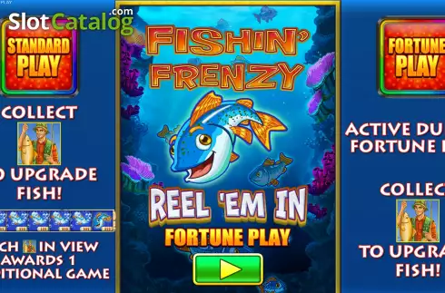 Οθόνη2. Fishin' Frenzy Reel 'Em In Fortune Play Κουλοχέρης