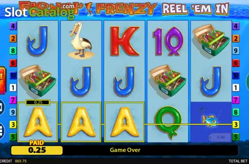 Οθόνη5. Fishin' Frenzy Reel 'Em In Fortune Play Κουλοχέρης
