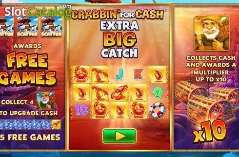 Οθόνη2. Crabbin' For Cash Extra Big Catch Κουλοχέρης