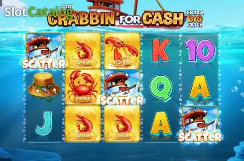 Οθόνη7. Crabbin' For Cash Extra Big Catch Κουλοχέρης