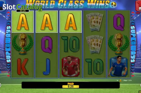 Οθόνη3. World Class Wins Κουλοχέρης
