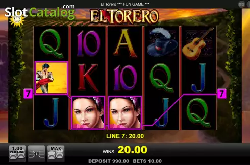 Οθόνη3. El Torero Κουλοχέρης